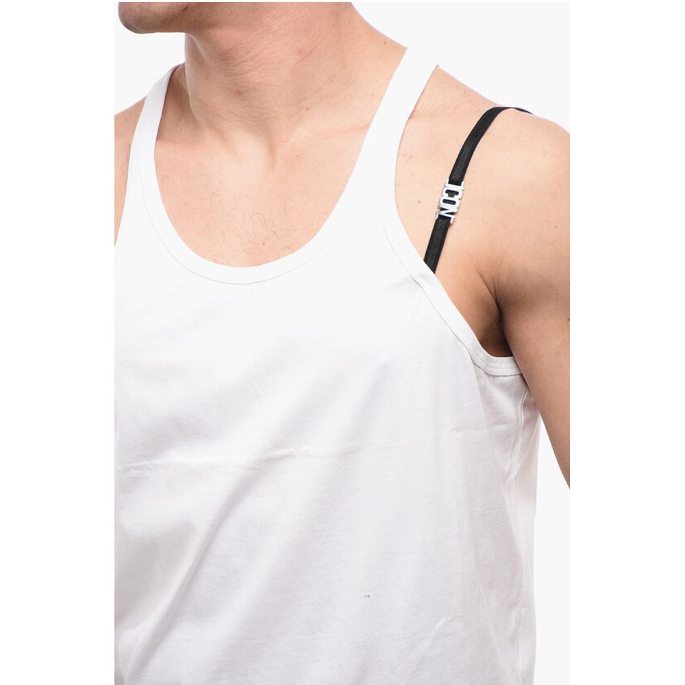 ICON Logoed lace Tank Top