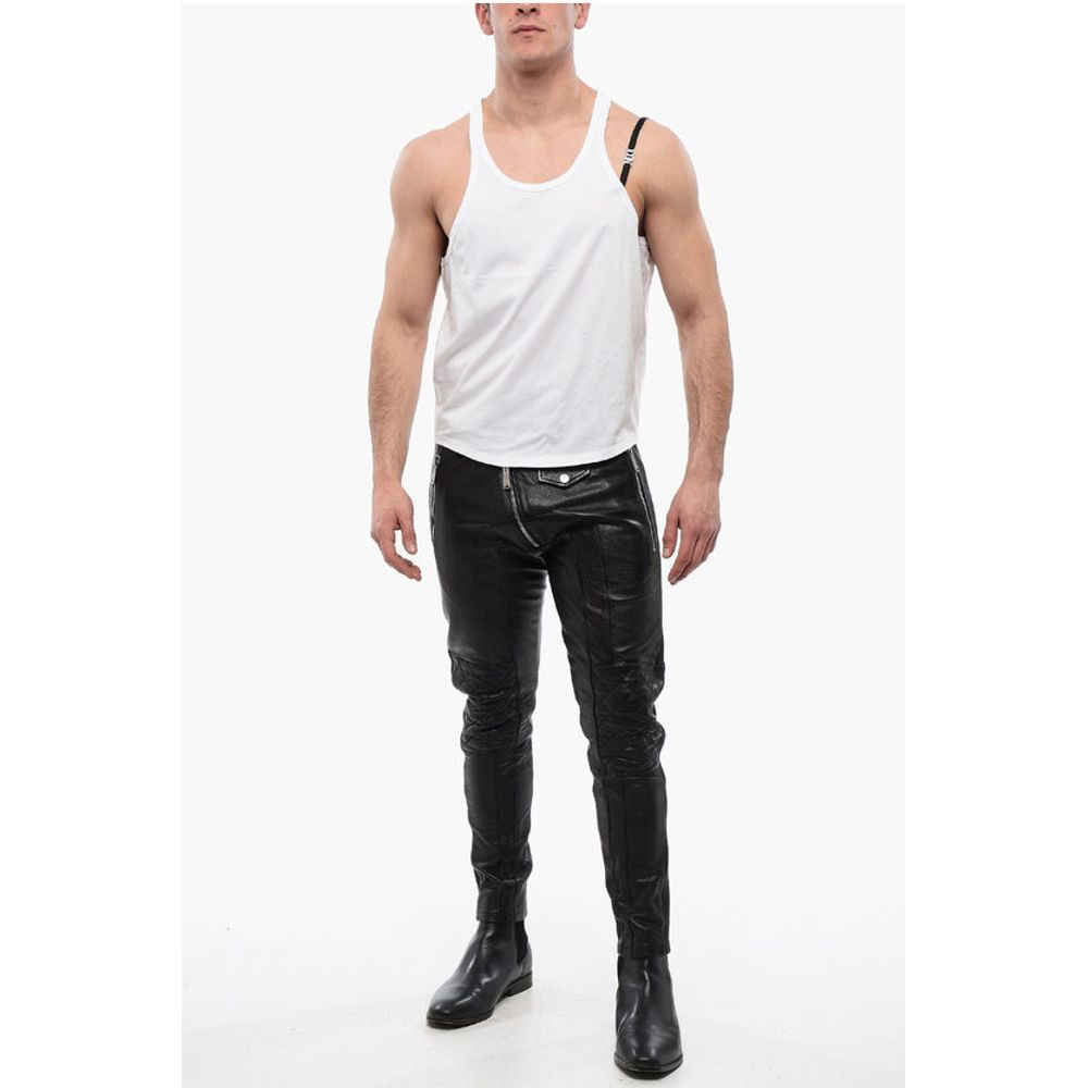 ICON Logoed lace Tank Top