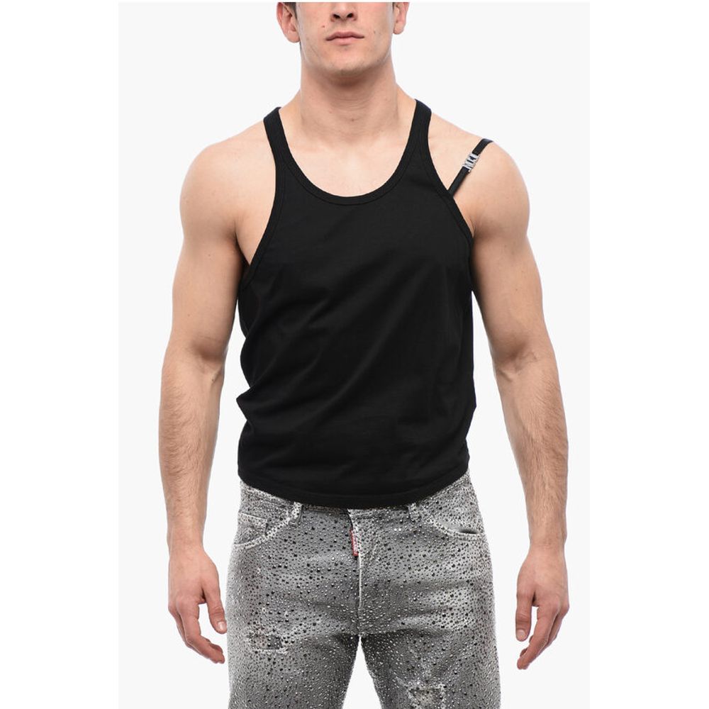 ICON Logoed lace Tank Top