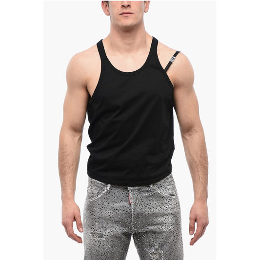ICON Logoed lace Tank Top