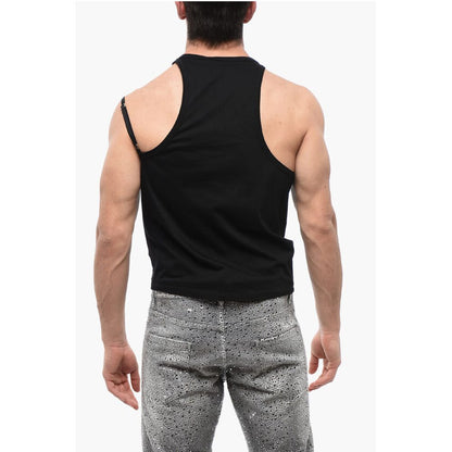 ICON Logoed lace Tank Top