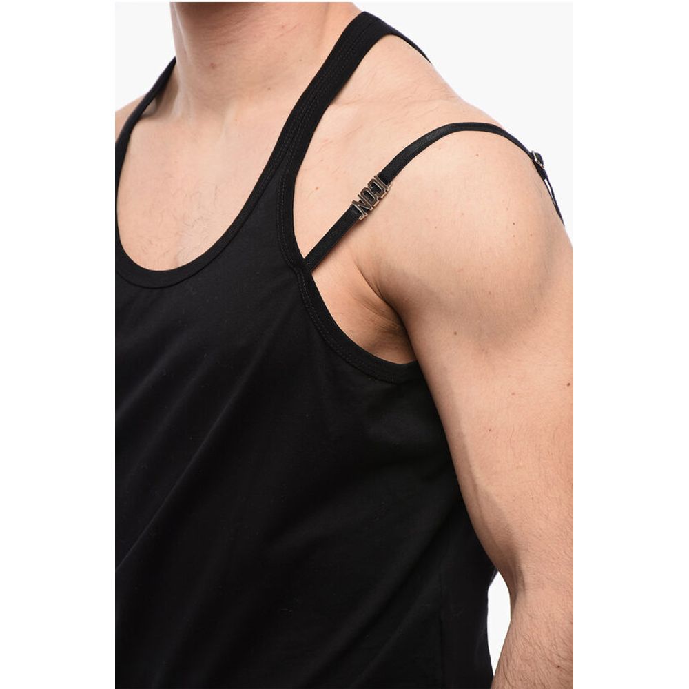 ICON Logoed lace Tank Top