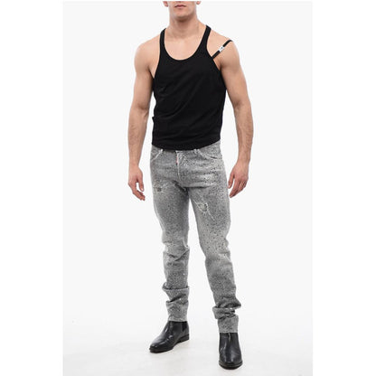 ICON Logoed lace Tank Top