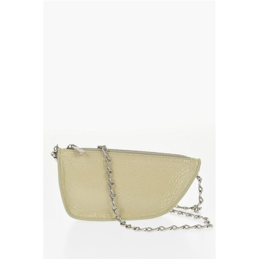 Patent Leather MICRO SHIELD SLING Bag with Chain Shoulder St