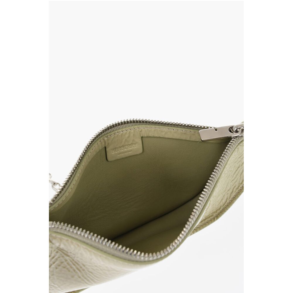 Patent Leather MICRO SHIELD SLING Bag with Chain Shoulder St