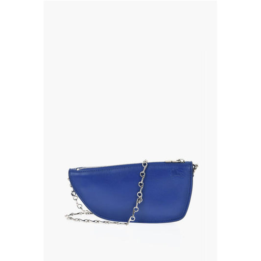 Leather MICRO SHIELD SLING Bag with Chain Shoulder Strap