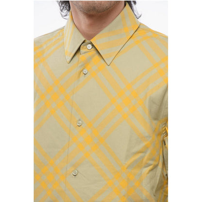 Cotton Checkered Shirt