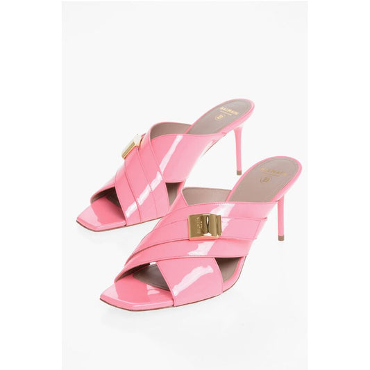 Patent Leather Pumps with Stiletto Heel