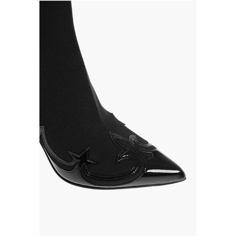 Sock Boots with Decorative Detail