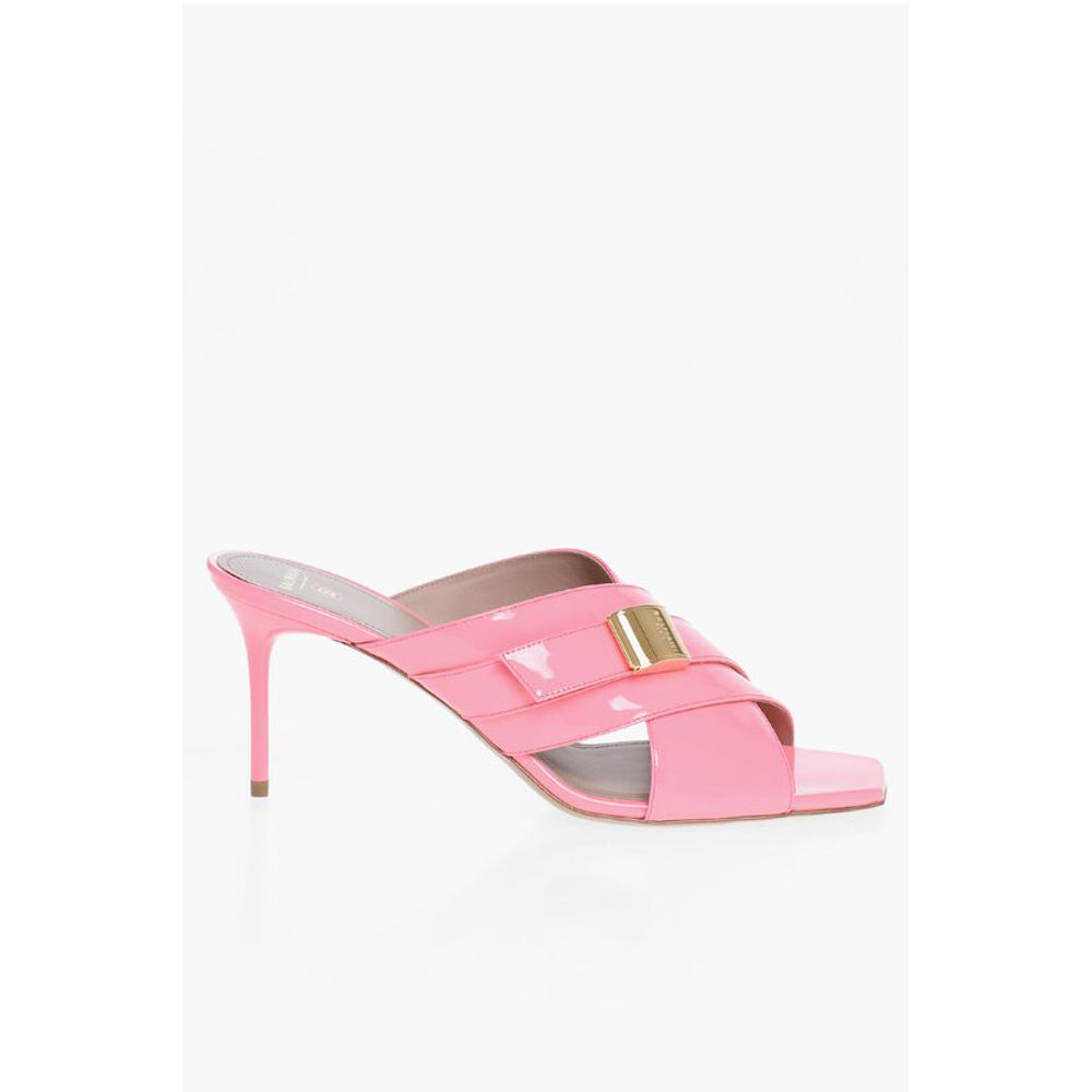 Patent Leather Pumps with Stiletto Heel