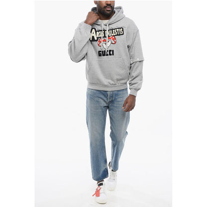 Cotton ARCUS CAELESTIS Hoodie with Removable Sleeves