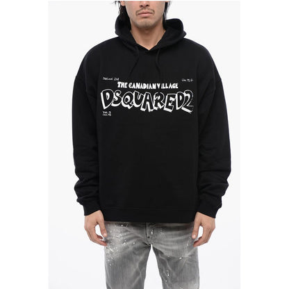 Brushed Cotton CANADIAN VILLAGE Hoodie