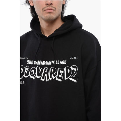 Brushed Cotton CANADIAN VILLAGE Hoodie