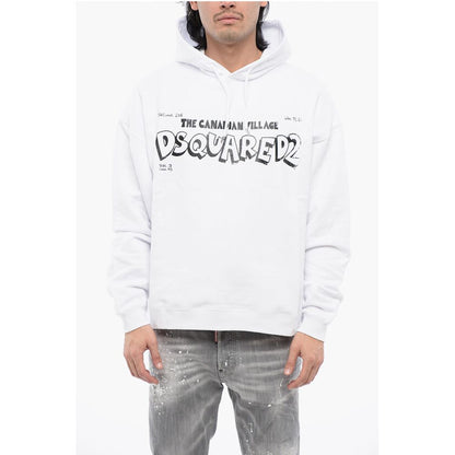 Brushed Cotton CANADIAN VILLAGE Hoodie