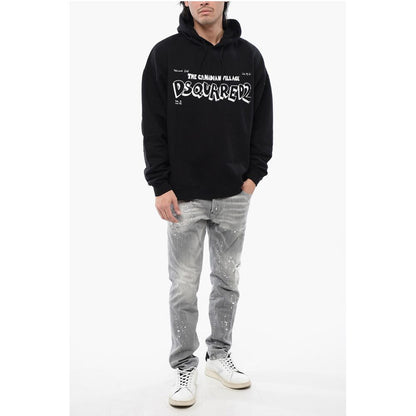 Brushed Cotton CANADIAN VILLAGE Hoodie
