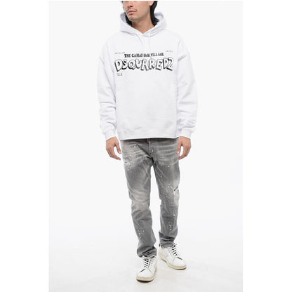 Brushed Cotton CANADIAN VILLAGE Hoodie