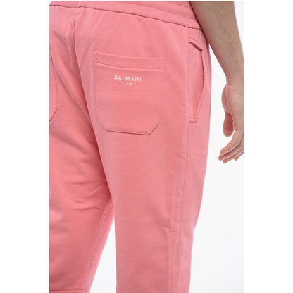 Brushed Cotton Shorts with Flocked Logo