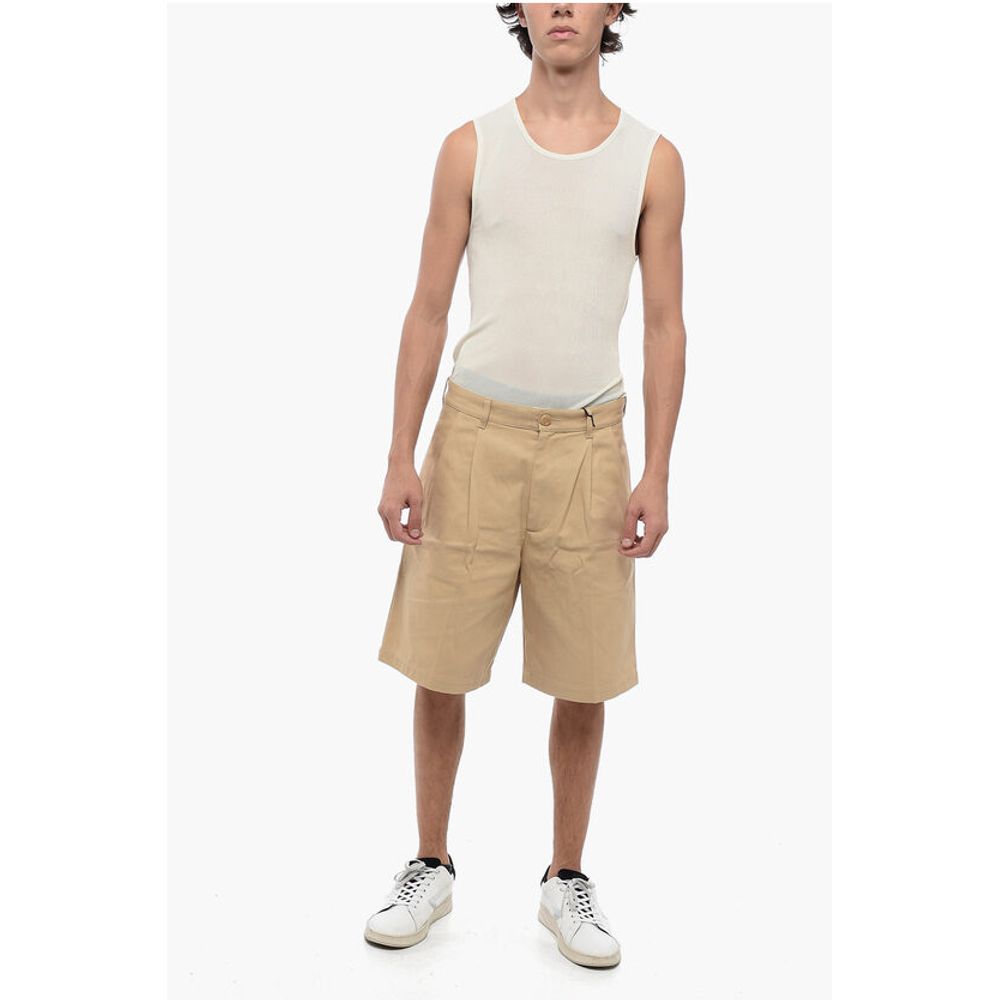 Cotton SIL VOUS PLAIT Chinos Shorts