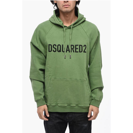 Solid Color Hoodie with Embossed Logo