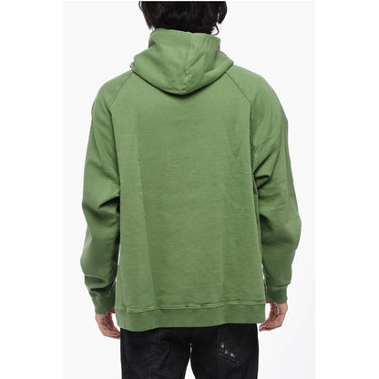 Solid Color Hoodie with Embossed Logo