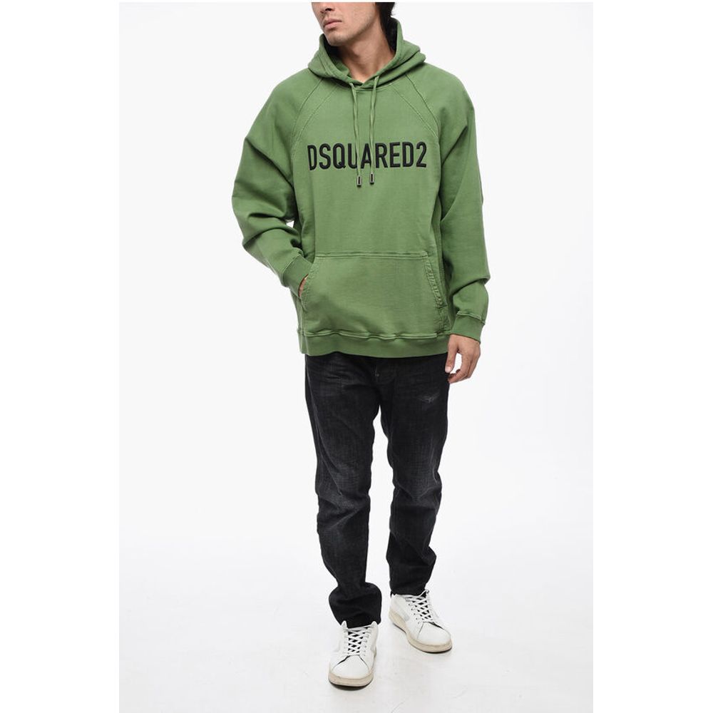 Solid Color Hoodie with Embossed Logo