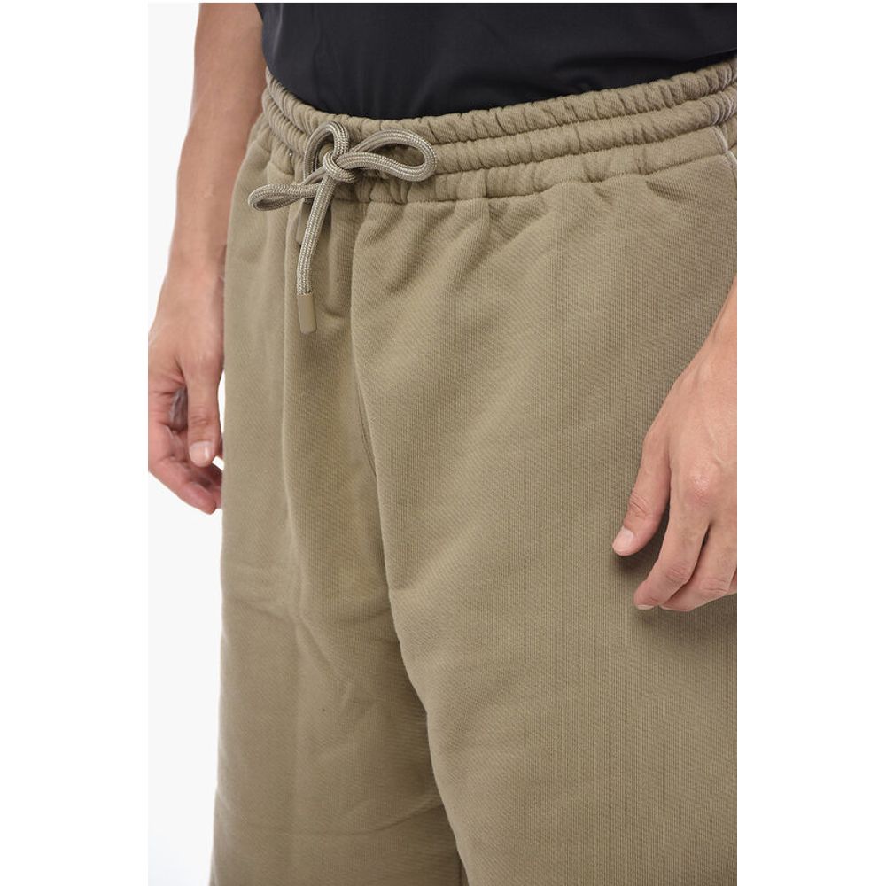 Skate Shorts with Visible Stitching