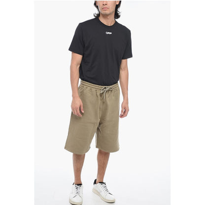 Skate Shorts with Visible Stitching