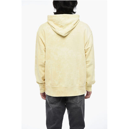 Logoed Hoodie S-MACS Sweatshirt with Acid-Wash