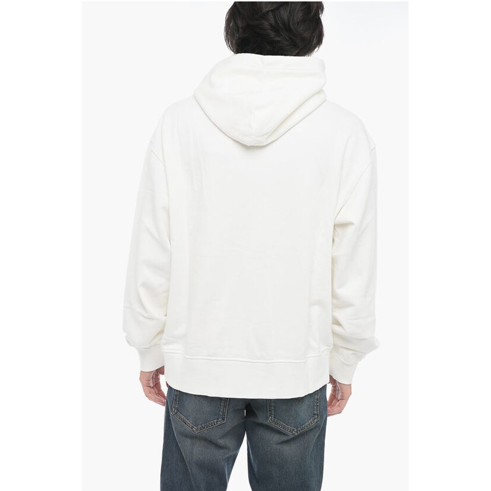 Brushed Cotton S-MACS-POFF-L1 Hoodie With Distressed Effcet