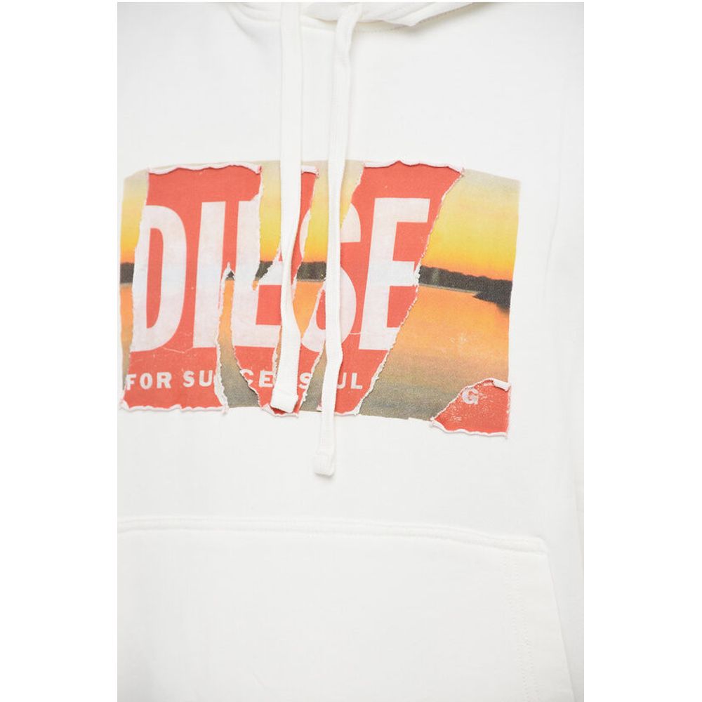 Brushed Cotton S-MACS-POFF-L1 Hoodie With Distressed Effcet