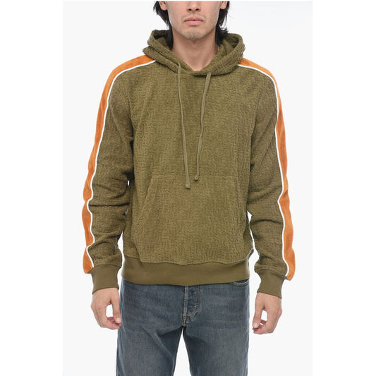 Chenille Contrasting Band S-GINBERO Hoodie