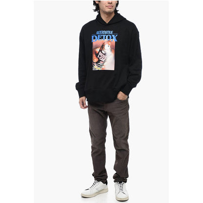 Hoodie S-MACSOUT Sweatshirt with Print