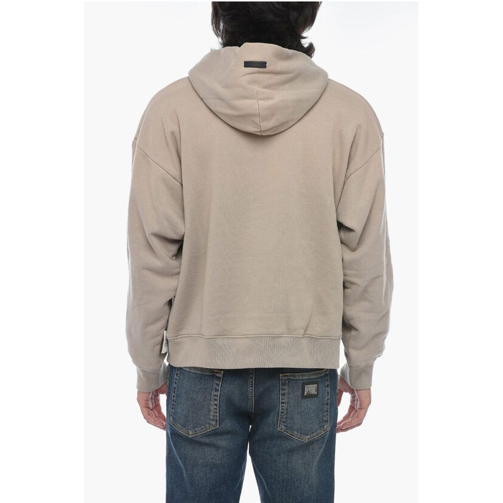 Hoodie Sweatshirt with Half Zip