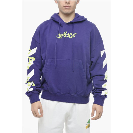 SEASONAL Boxy Sweatshirt OPPOSITE ARROW with Hood
