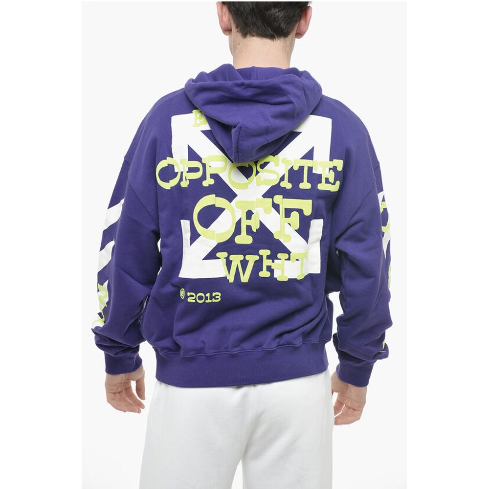 SEASONAL Boxy Sweatshirt OPPOSITE ARROW with Hood