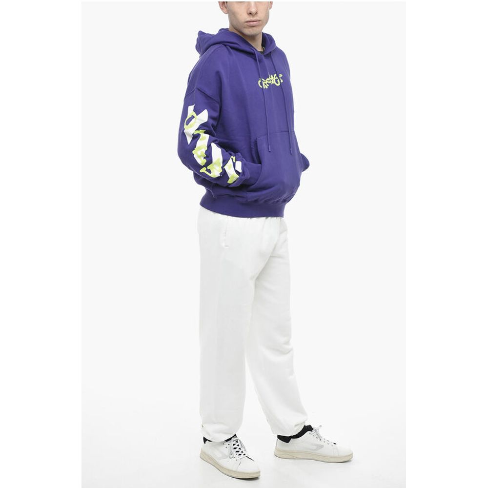 SEASONAL Boxy Sweatshirt OPPOSITE ARROW with Hood