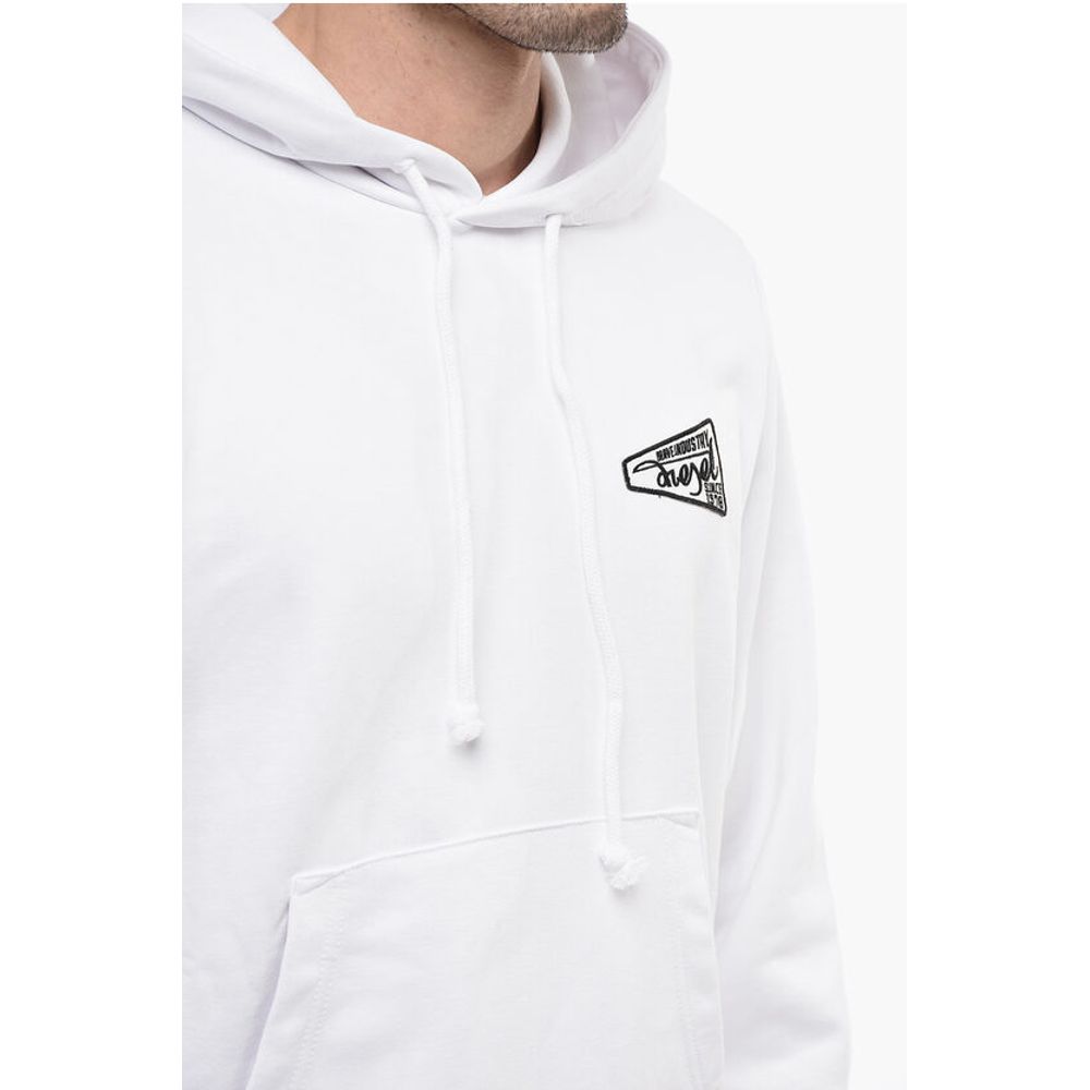 Solid Color S-GINN-HOOD-K31 Hoodie with Contrasting Logo