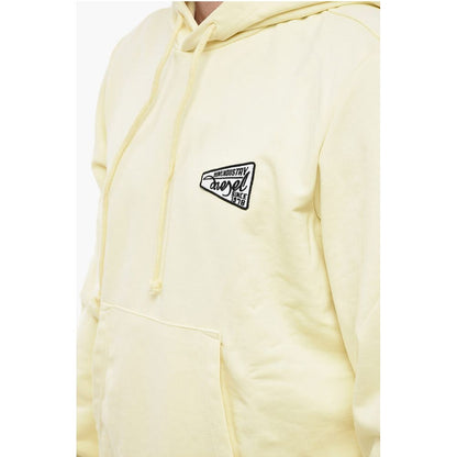 Solid Color S-GINN-HOOD-K31 Hoodie with Contrasting Logo