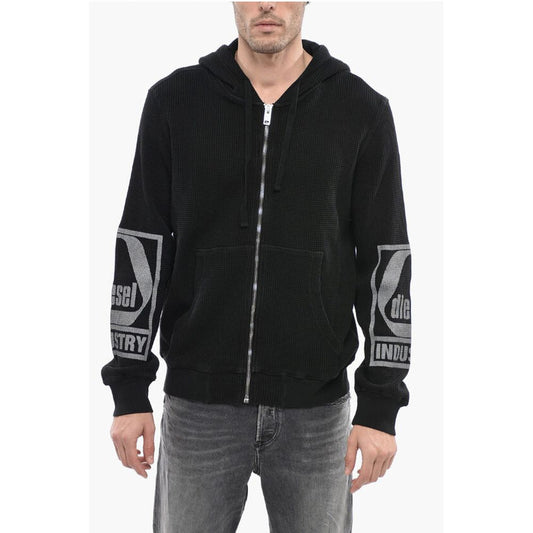Honeycomb S-GINAFFLE Hoodie With Zipped Closure