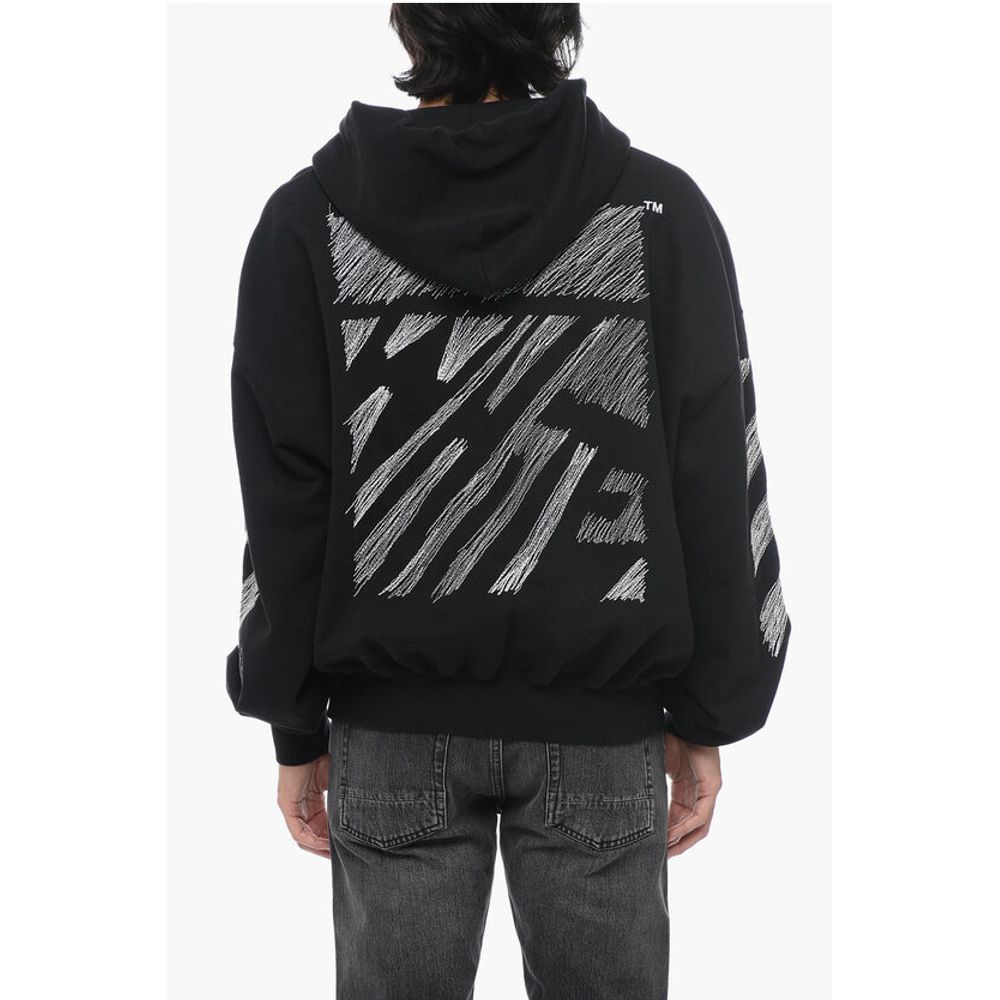 Cotton Hoodie with Patch Pocket