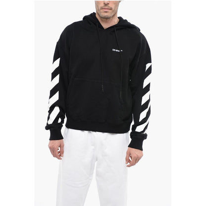 PERMANENT Hoodie DIAG HELVETICA with Front Pocket