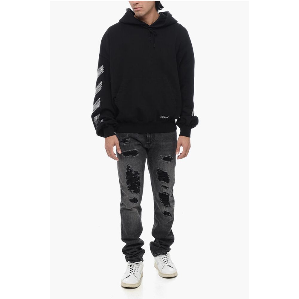 Cotton Hoodie with Patch Pocket