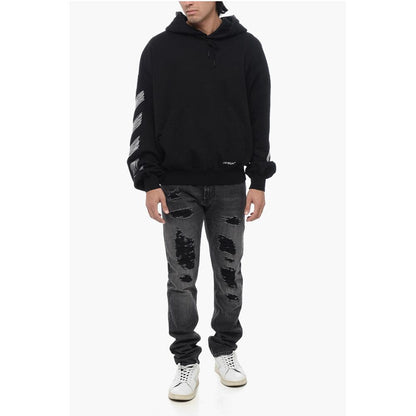 Cotton Hoodie with Patch Pocket