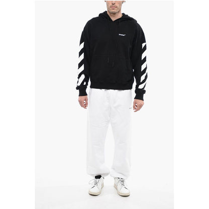PERMANENT Hoodie DIAG HELVETICA with Front Pocket