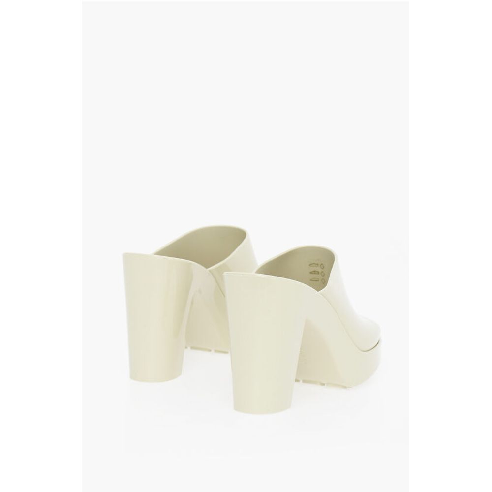 Rubber GLEAM Heeled Sandals 10cm