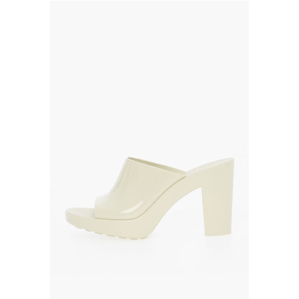 Rubber GLEAM Heeled Sandals 10cm