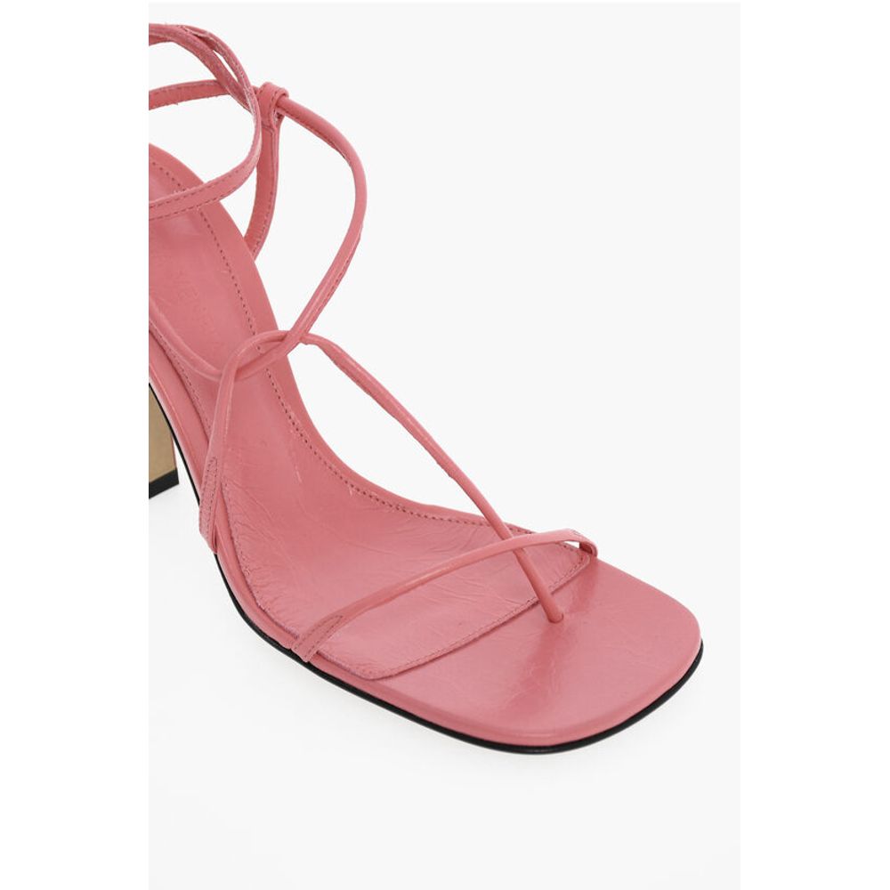 Leather THE LINE Mules 9cm