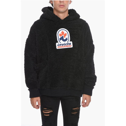 INVICTA Teddy Hoodie with Logo Patch