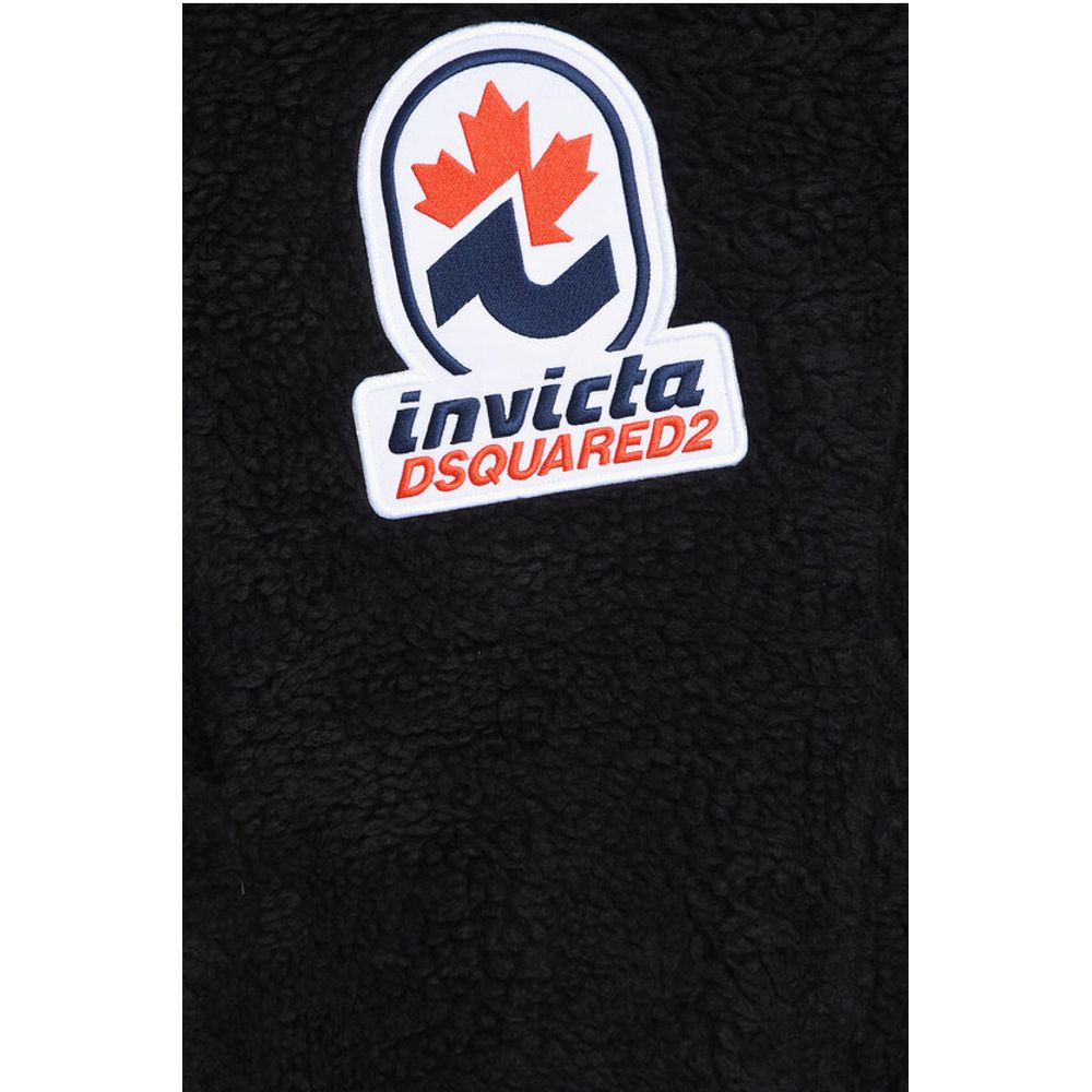 INVICTA Teddy Hoodie with Logo Patch
