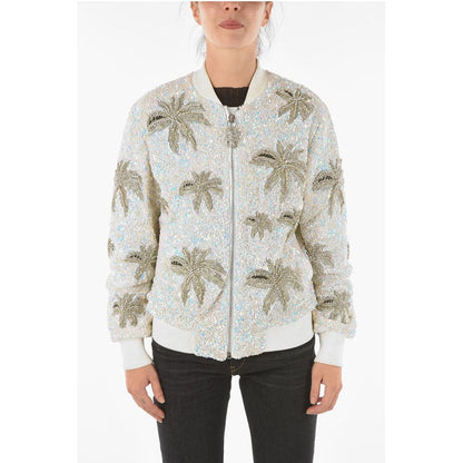 COUTURE All-Over Sequine and Crystal ALOHA PLEIN Bomber Jack